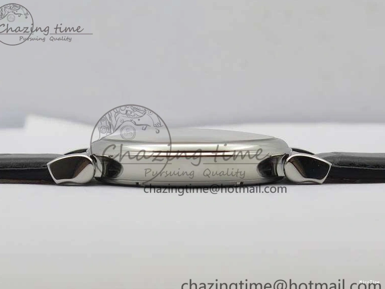 MIROTIME 0201 Da Vinci IW356601 SS TW 1:1 Best Edition Blue Dial On Black Leather Strap A Durable 7239